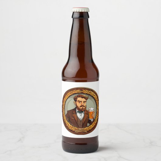 ビール愛好家 ビールラベル (正面)