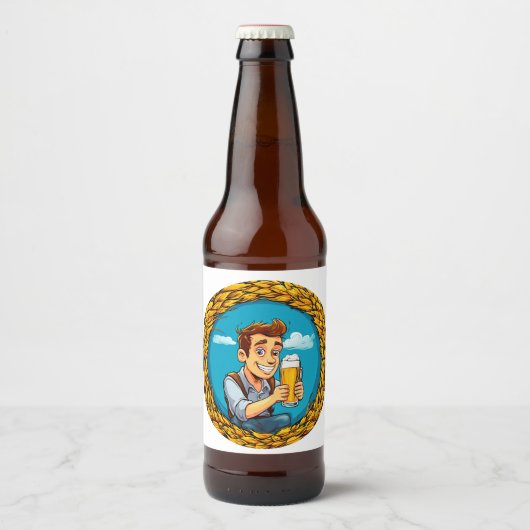 ビール愛好家 ビールラベル (正面)