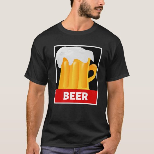 ビール愛好家pilsパーティーブーズアルコール tシャツ (正面)