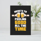 ビール感じは常に良い カード (スタンド正面)