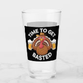 ビール感謝祭おもしろいのトルコ タンブラーグラス (正面)