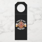 ビール感謝祭おもしろいのトルコ ボトルネックタグ (正面)