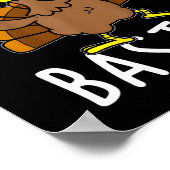 ビール感謝祭おもしろいのトルコ ポスター (角)