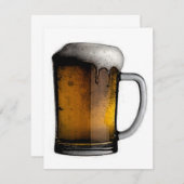 ビール招待状 招待状 (正面/裏面)