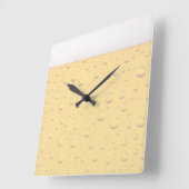 ビール掛け時計 スクエア壁時計 (傾斜)