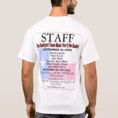 ビール接合箇所 Tシャツ (裏面)