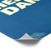 ビール救済の白人が踊る ポスター (角)