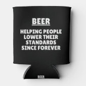 ビール救済 – の人々が基準を下げる 缶クーラー (正面)