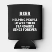 ビール救済 – の人々が基準を下げる 缶クーラー (裏面)