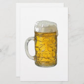 ビール文房具 便箋 (正面/裏面)