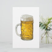 ビール文房具 便箋 (スタンド正面)