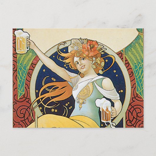 ビール新しい ポストカード (正面)