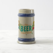 ビール旅行ガイドビールステイン ビールジョッキ (中央)