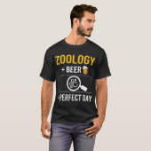 ビール日動物学動物学者 Tシャツ (正面フル)
