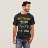 ビール日外国為替トレーダー Tシャツ (正面フル)