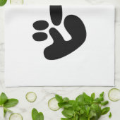 ビール日本のビールカタカナ語 キッチンタオル (折り畳み)