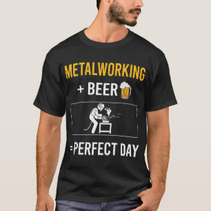 ビール日金属加工金属加工業者 Tシャツ