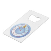 ビール時計 クレジットカード栓抜き (裏面アングル)