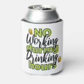 ビール時間中に作業なしクーラーボックス 缶クーラー (缶裏面)