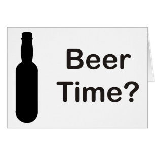 ビール時間?