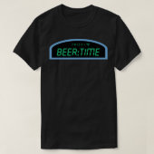 ビール時間（金曜日） Tシャツ (デザイン正面)