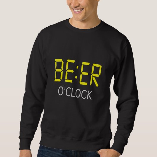 ビール時 スウェットシャツ (正面)