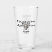 ビール最高のは友達と一緒だ タンブラーグラス (裏面)