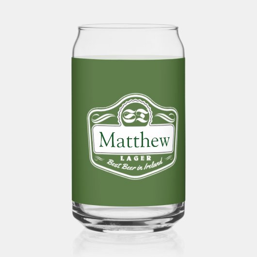 ビール最高のパーソナライズマグ ガラス缶 (裏面)