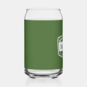 ビール最高のパーソナライズマグ ガラス缶 (左)