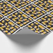 ビール柄 ラッピングペーパー (角)