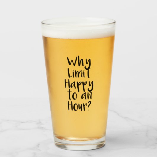 ビール楽しい時間 タンブラーグラス (ドリンク正面)