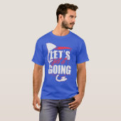 ビール漏斗はそれに行く酒宴のTシャツを得よう Tシャツ (正面フル)