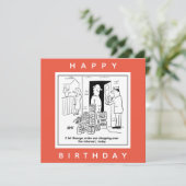 ビール漫画のビアドリンカーオンラインショッピング カード (スタンド正面)