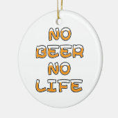 ビール無し セラミックオーナメント (左)