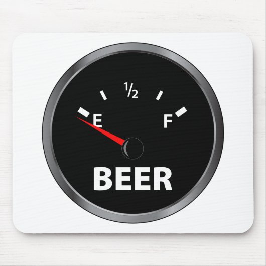 ビール燃料計から マウスパッド (正面)