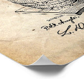 ビール特許 ポスター (角)