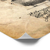 ビール特許 ポスター (角)