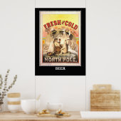 ビール生冷ヴィンテージのポスター ポスター (キッチン)