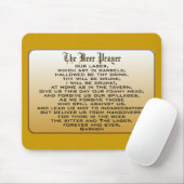 ビール祈りの言葉 マウスパッド (マウス)