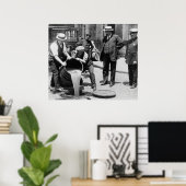 ビール禁止の下水ダンプc.1925 ポスター (ホームオフィス)