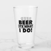 ビール私がやることだ！ タンブラーグラス (裏面)