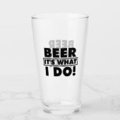 ビール私がやることだ！ タンブラーグラス (正面)