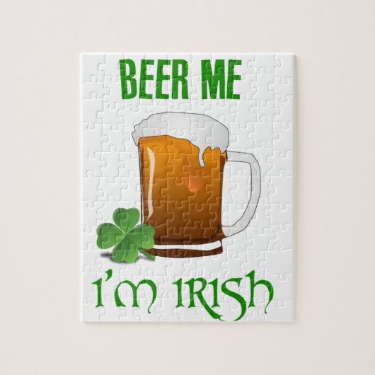 ビール私私はアイルランド語です ジグソーパズル (縦)