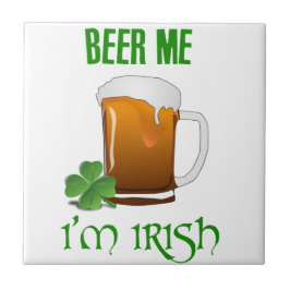 ビール私私はアイルランド語です タイル