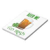 ビール私私はアイルランド語です ノートパッド (回転)