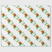 ビール私私はアイルランド語です ラッピングペーパー (フラット)