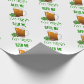 ビール私私はアイルランド語です ラッピングペーパー (角)