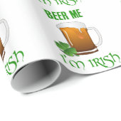 ビール私私はアイルランド語です ラッピングペーパー (ロールコーナー)