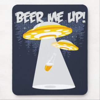 ビール私! マウスパッド