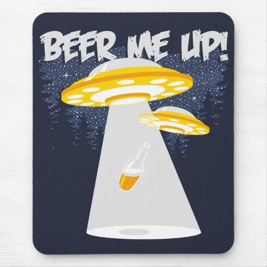 ビール私! マウスパッド (正面)